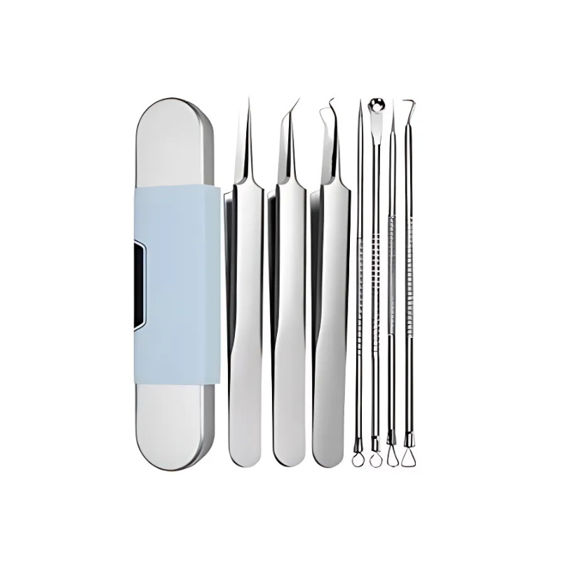 FacialTools - Stainless Steel Blackhead Remover Tool Set