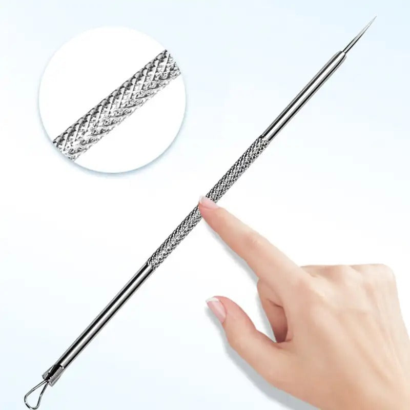 FacialTools - Stainless Steel Blackhead Remover Tool Set