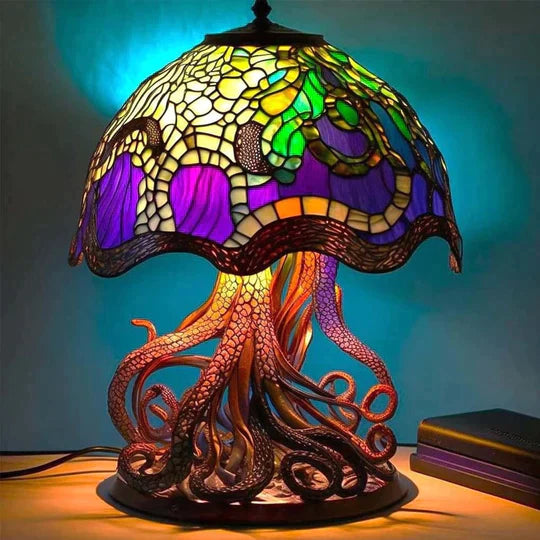 FantasyLamp | Beautiful & Soothing Stained Glass Lamp