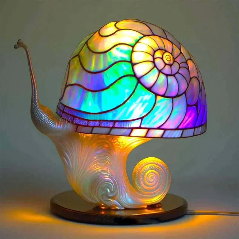 FantasyLamp | Beautiful & Soothing Stained Glass Lamp