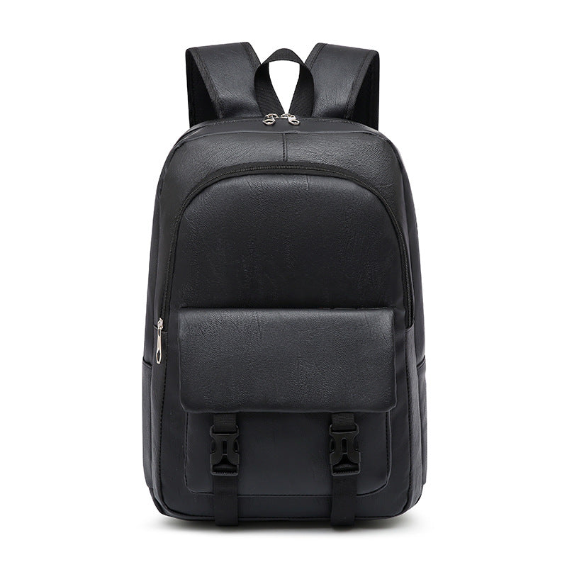 Faux Leather Backpack