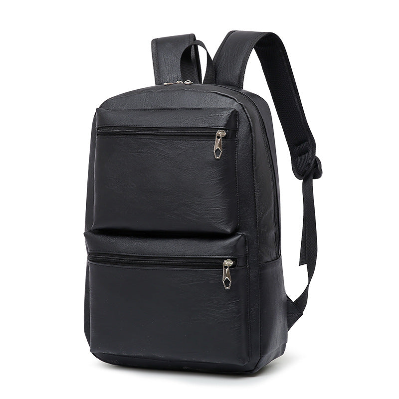 Faux Leather Backpack