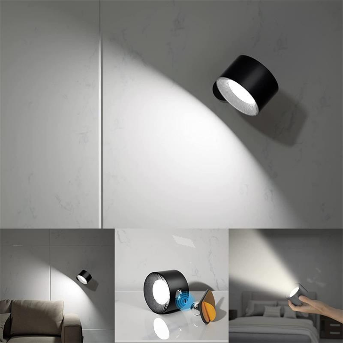 FlexiLamp - Wireless Rechargeable 360° Wall Lamp