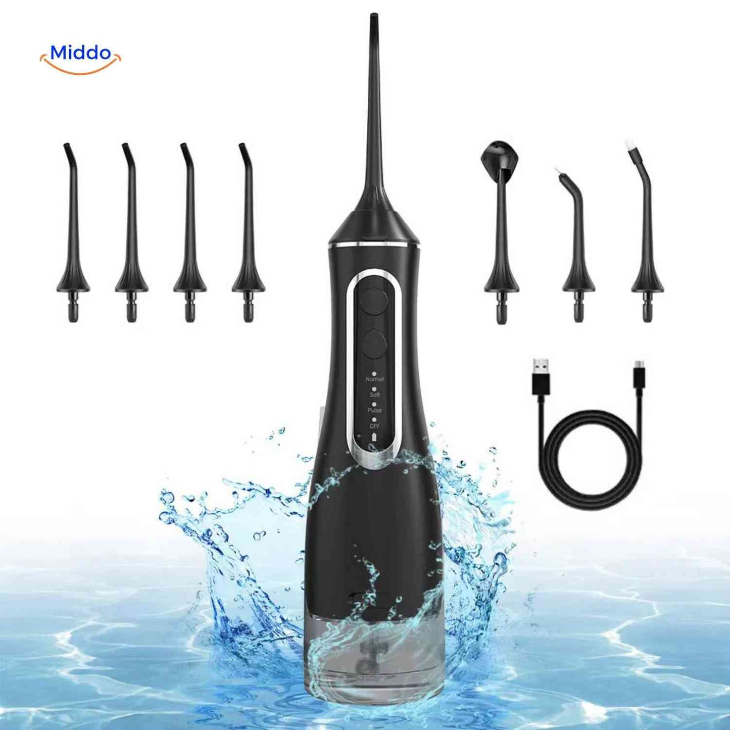 Flosso™ Waterflosser | Wireless, Compact and Effective Cleaning