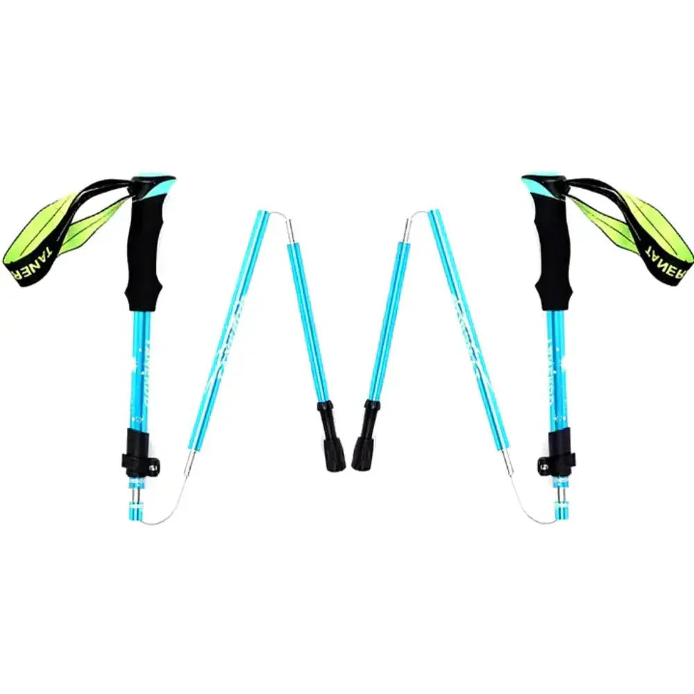 Foldable Aluminum Trekking Pole for Effortless Hiking