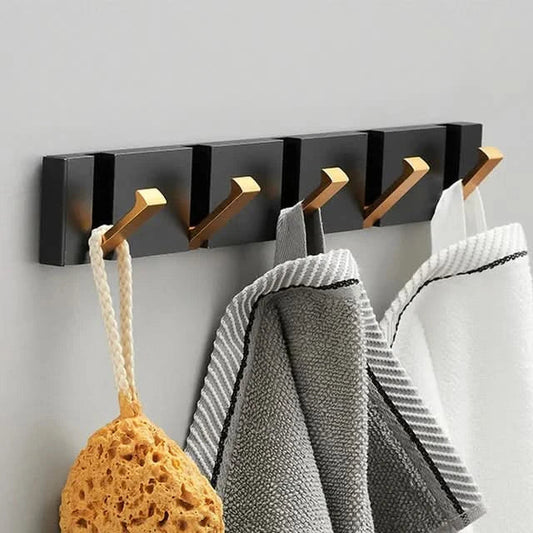 Foldable Stainless Steel Wall Hook Space-Saving