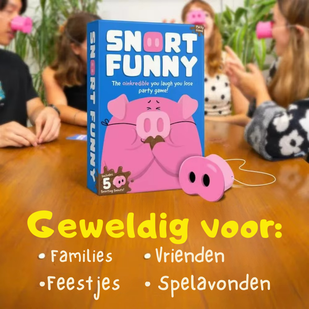 FunnySnort™ | The funniest party game for guaranteed laughter!