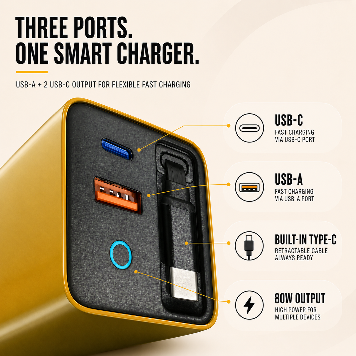 GaN Fast USB-C Charger