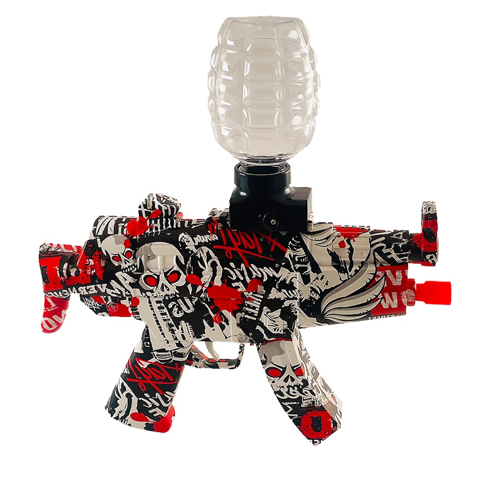 Gel Blaster Electric Submachine Gun - including gel balls - range of 20+ meters -