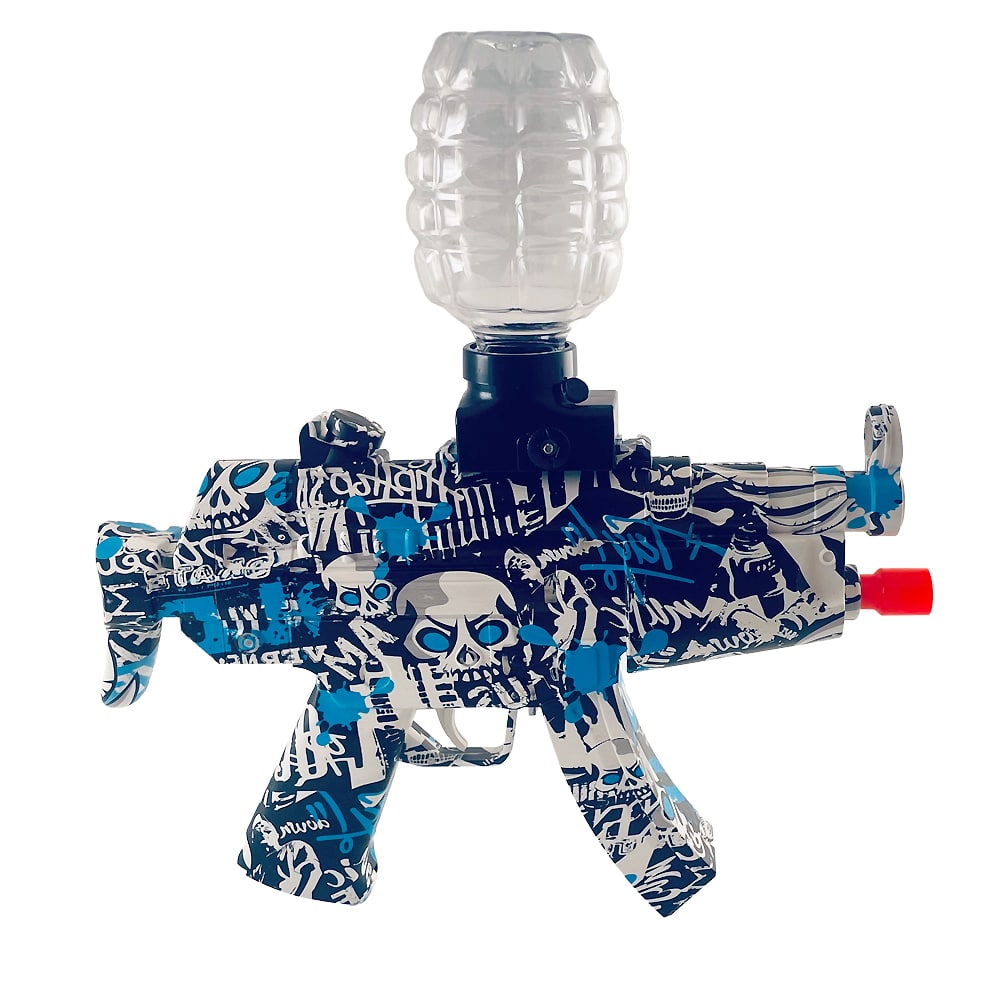 Gel Blaster Electric Submachine Gun - including gel balls - range of 20+ meters -