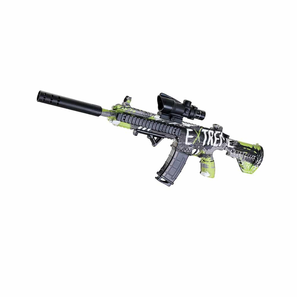 Gel Blaster Rifle - including gel balls - range of 18+ meters -