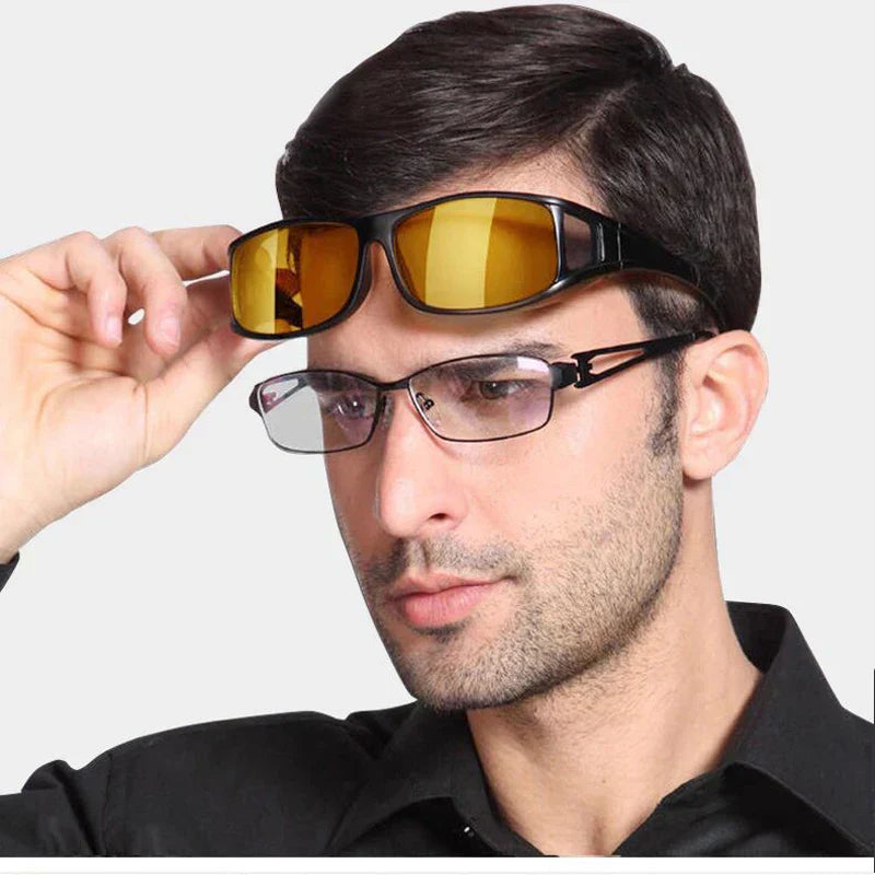 GlareCut | Night Driving Goggles with Orange Tint Against Headlights