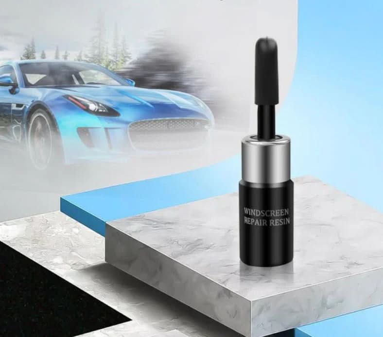 Glass Repair Kit with Resin – Quick and Effective Crack Repair for Windshields and Mirrors