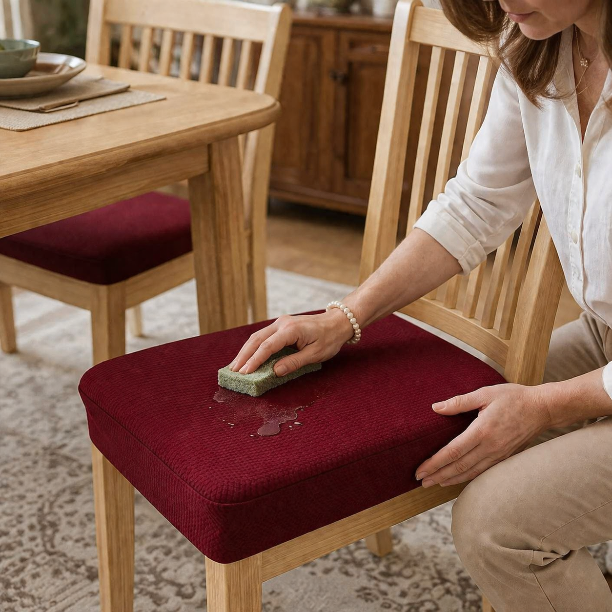 GleamSeat™ - Waterproof Stretch Chair Cover for Dining Chairs