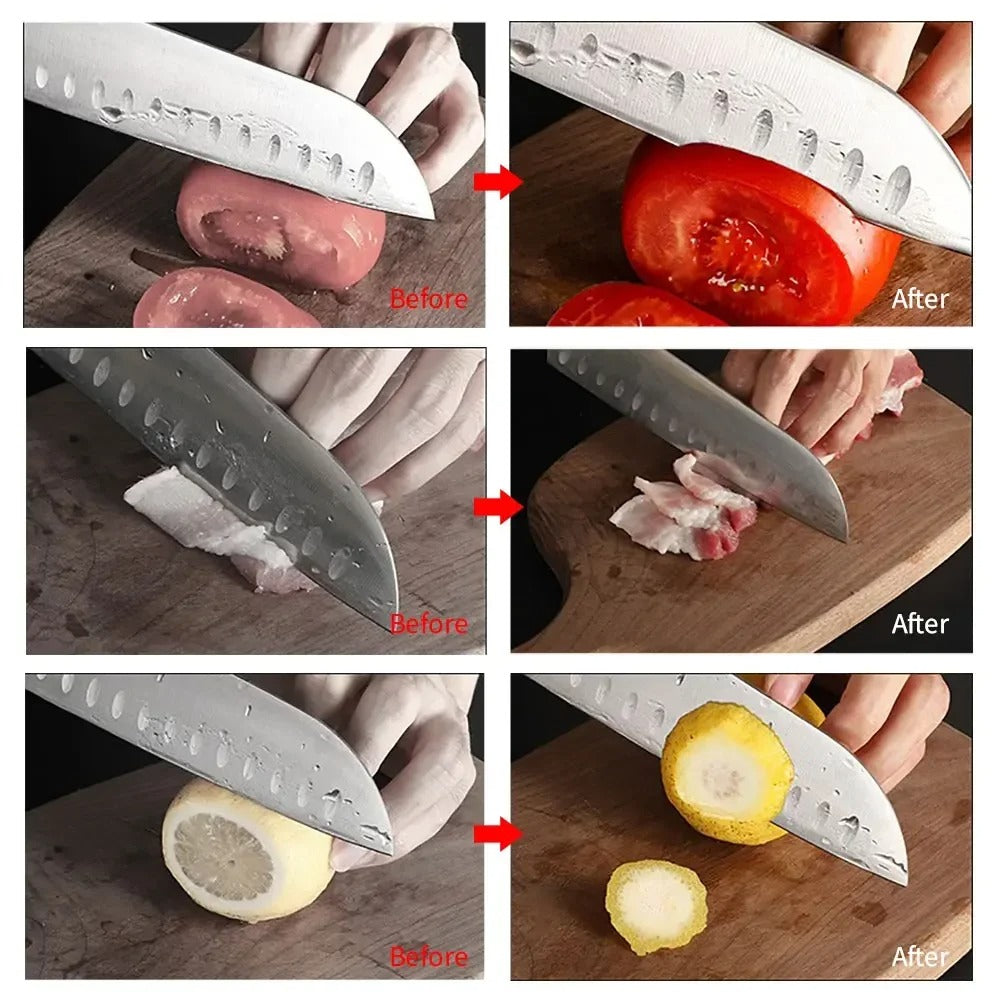 Globetrek° Electric Sharpener: Multifunctional Electric Knife Sharpener