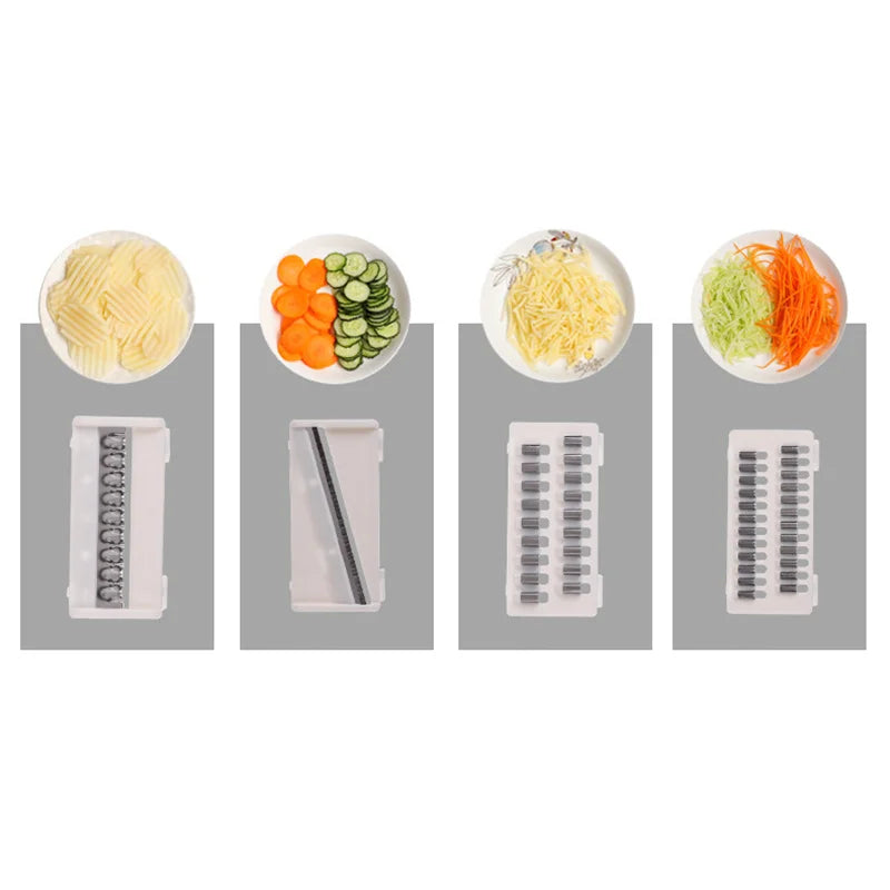 Globetrek° MultiChopper: 12 in 1 Multifunctional Food Chopper