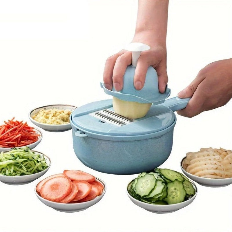 Globetrek° MultiChopper: 12 in 1 Multifunctional Food Chopper
