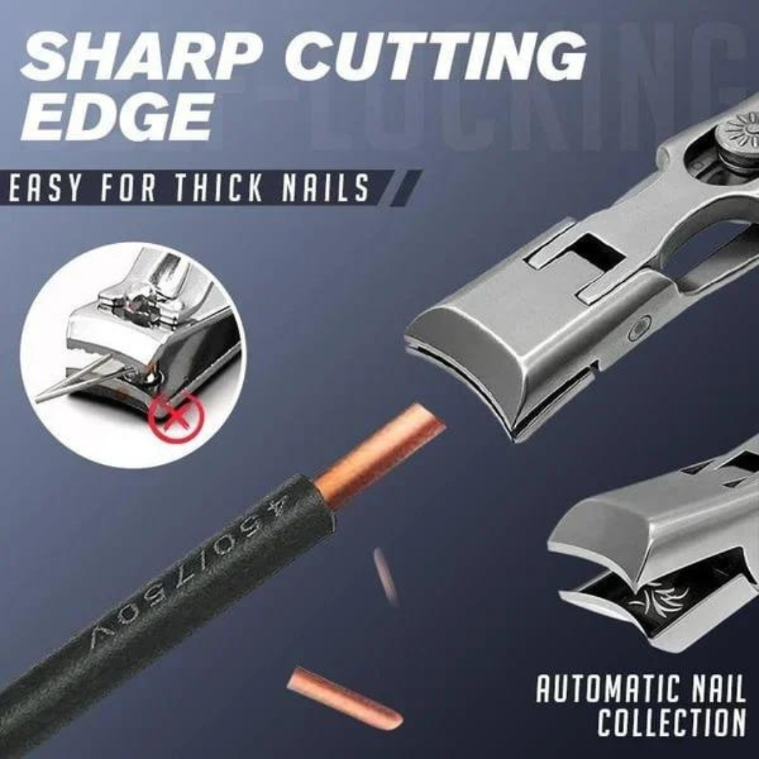 Globetrek° Nail Clippers - Portable Ultra-Sharp Stainless Steel Nail Clippers