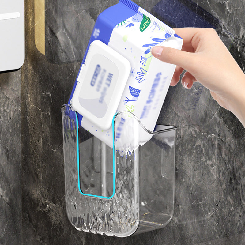 Globetrek° TissueStorage: Wall-Mounted Paper Roll Holder Without Holes