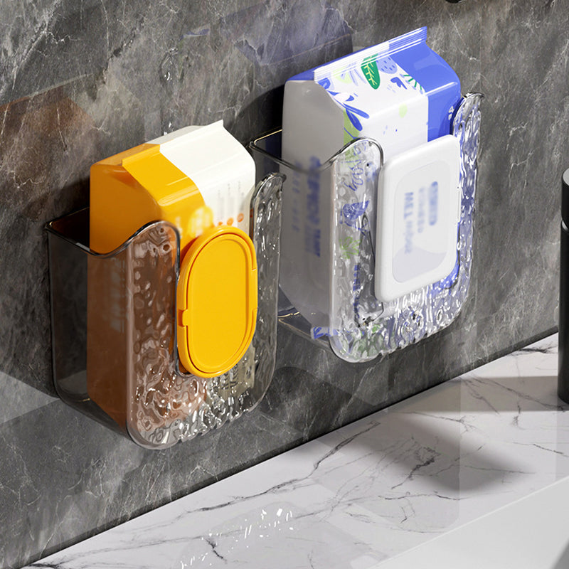 Globetrek° TissueStorage: Wall-Mounted Paper Roll Holder Without Holes