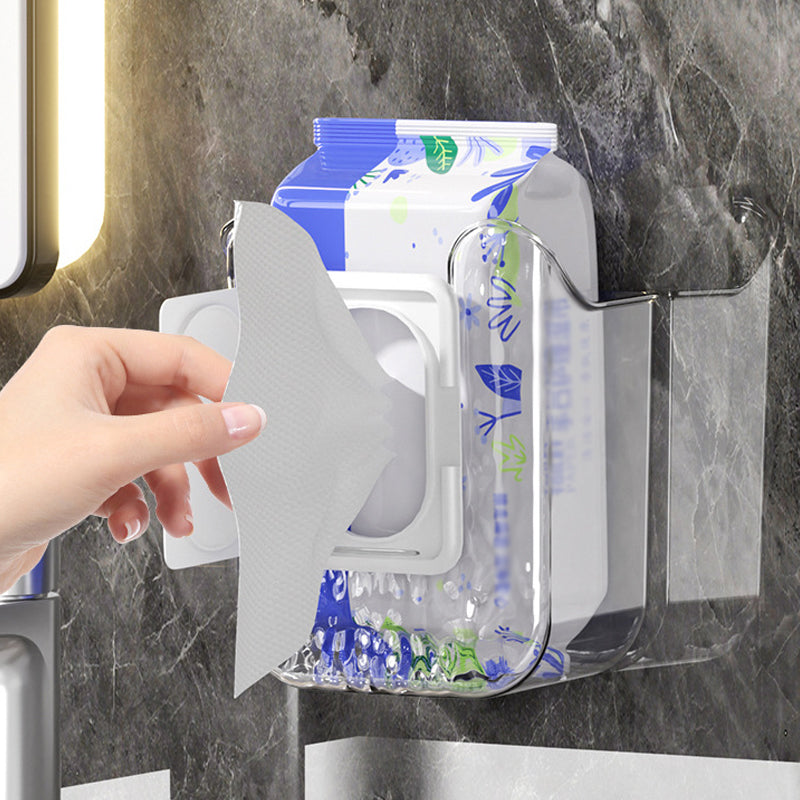 Globetrek° TissueStorage: Wall-Mounted Paper Roll Holder Without Holes