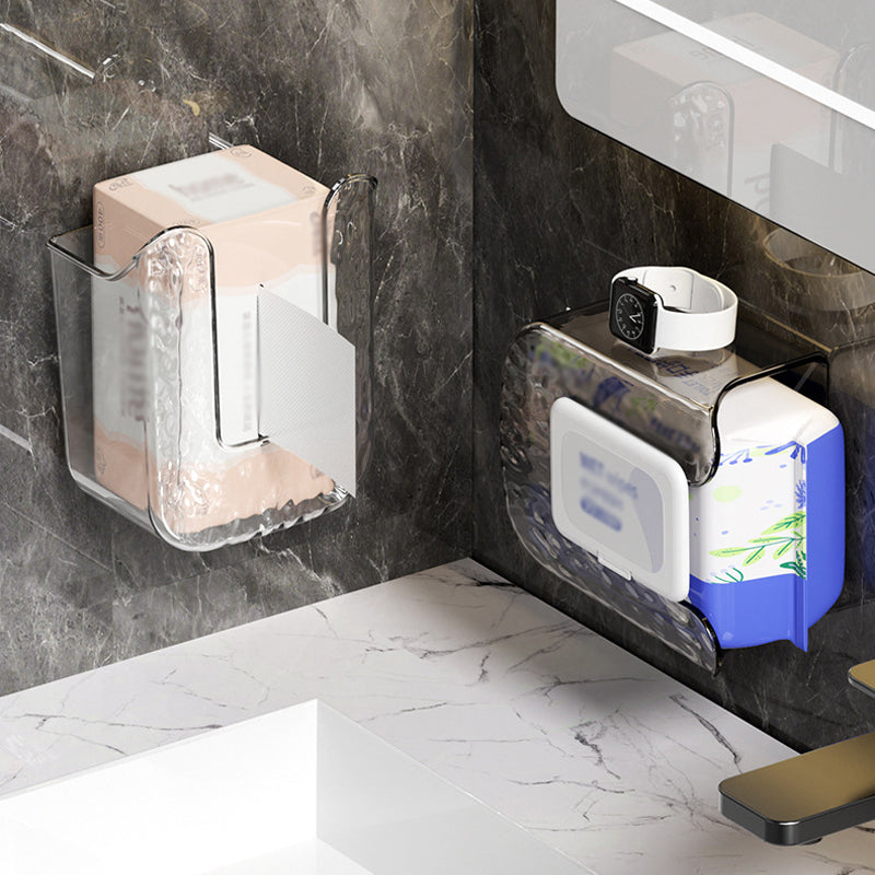 Globetrek° TissueStorage: Wall-Mounted Paper Roll Holder Without Holes