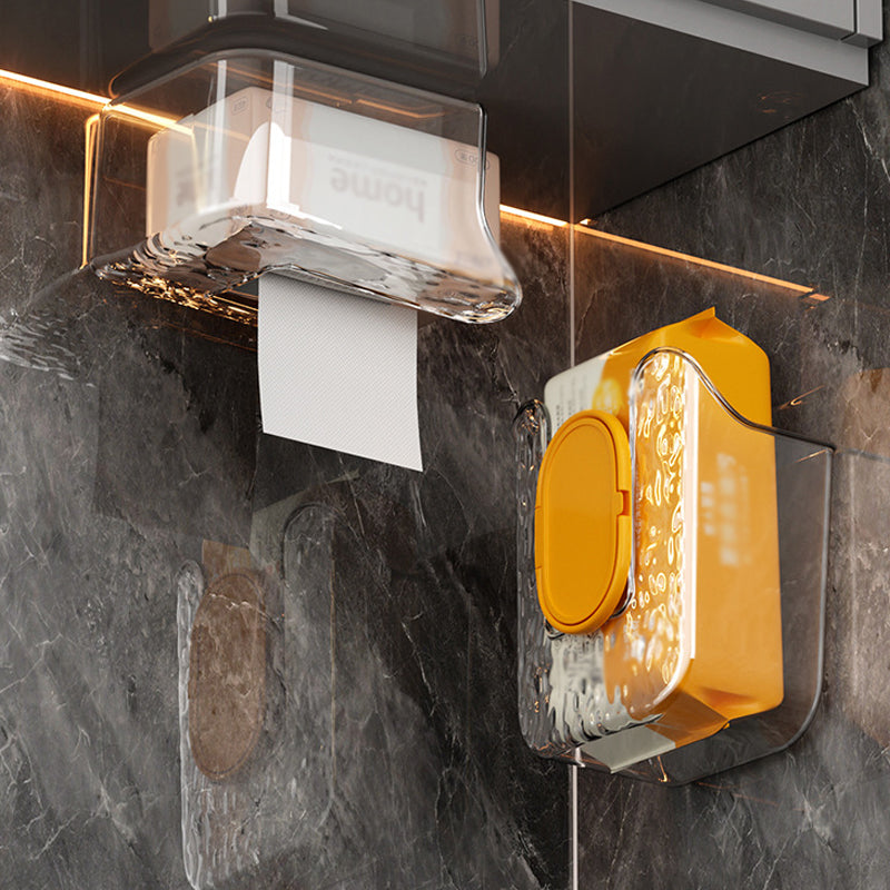Globetrek° TissueStorage: Wall-Mounted Paper Roll Holder Without Holes
