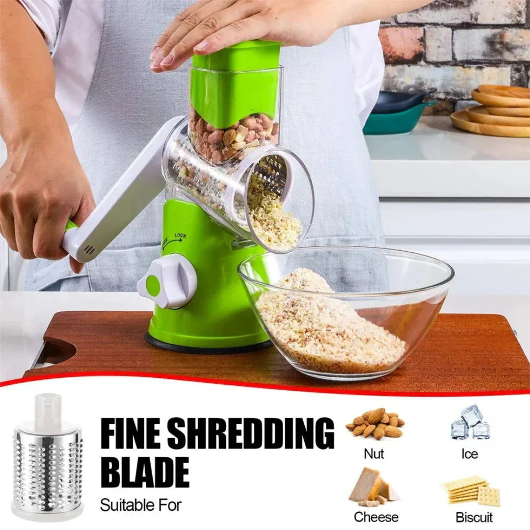 Globetrek° Vegetable Cutter: Rolling Vegetable Slicer