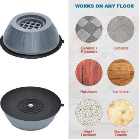 Globetrek° Washer Stabilizer: Anti-Noise and Vibration Washing Machine Support