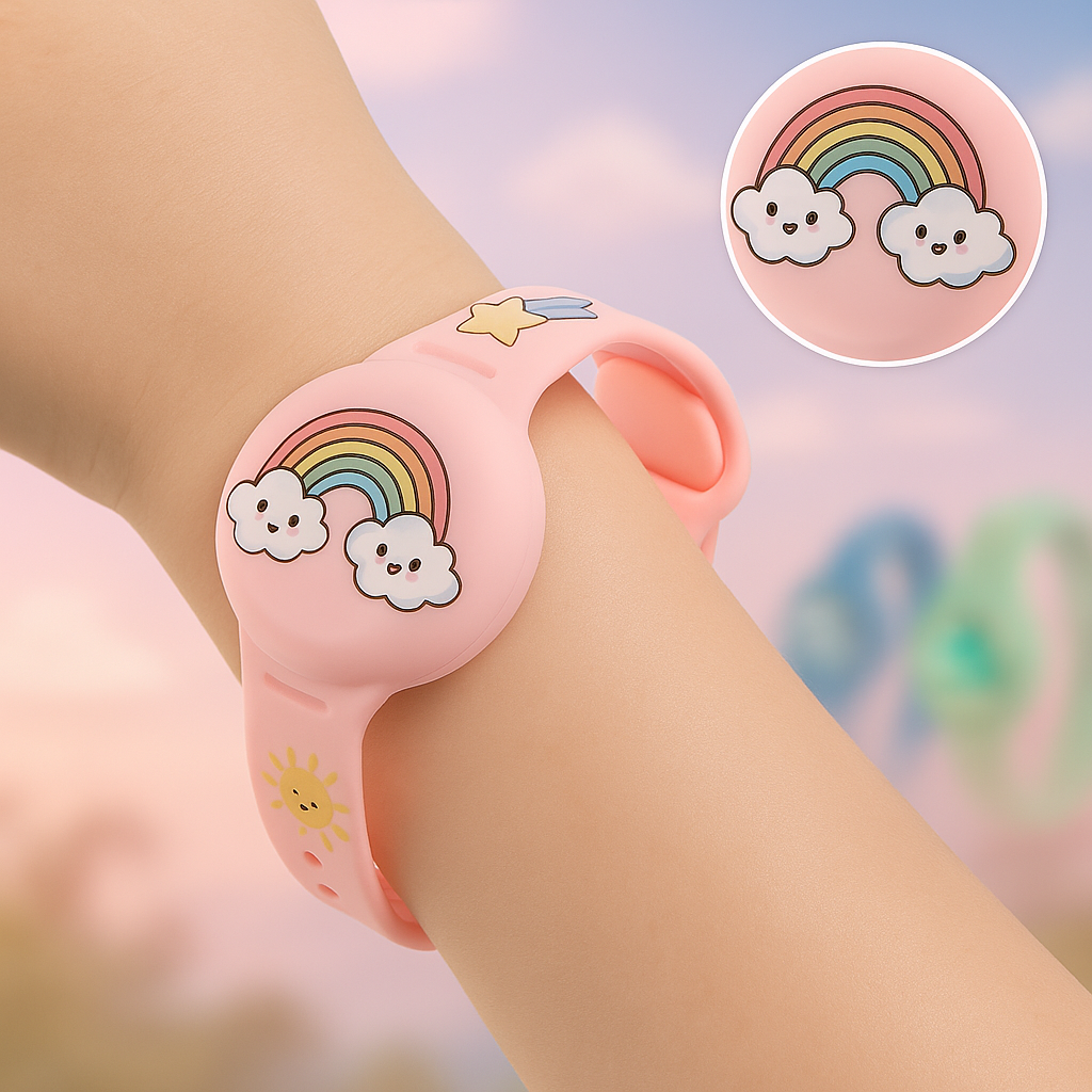 GPS | Kids Bracelet | Location Tracking | Adjustable Silicone Bracelet | KidLoca