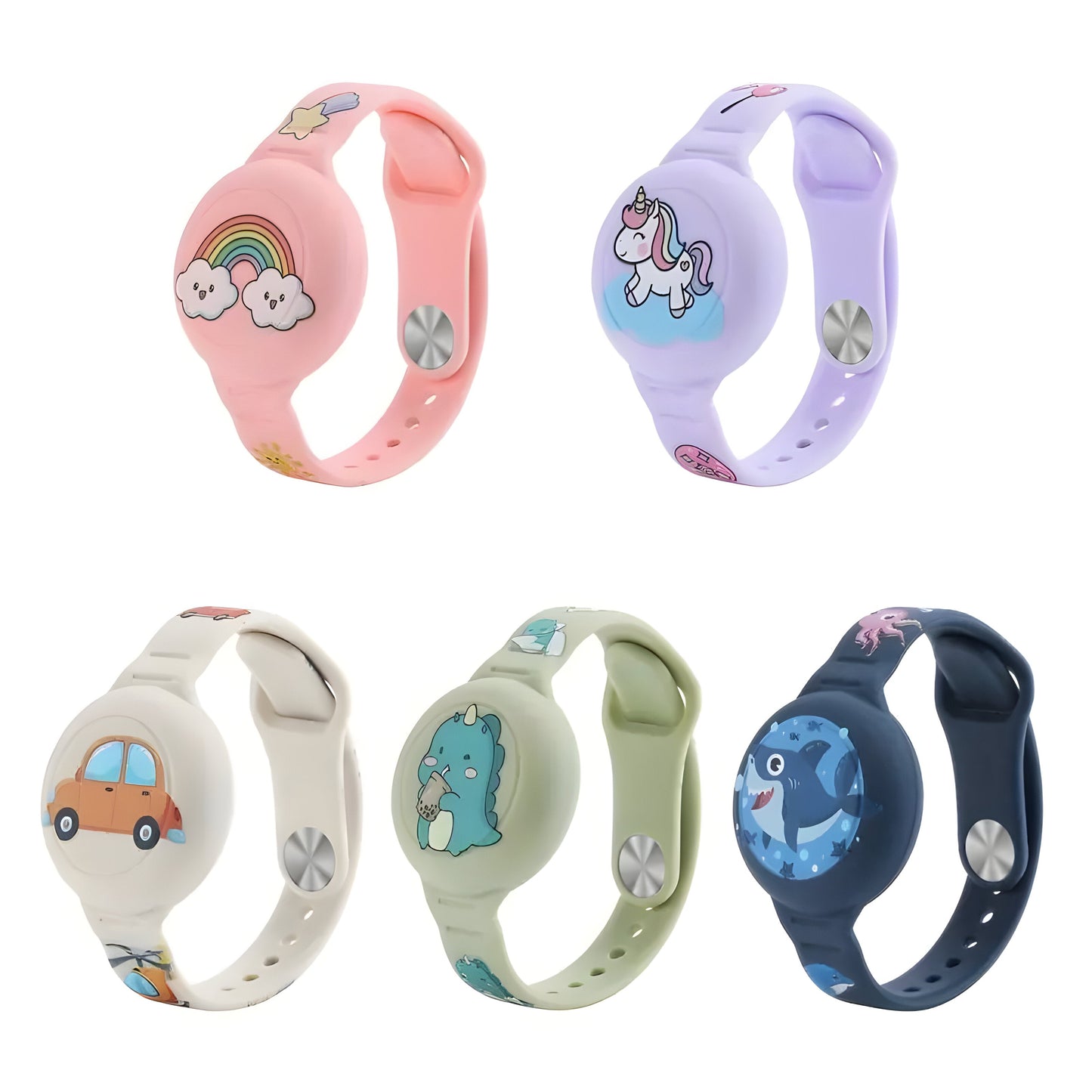 GPS | Kids Bracelet | Location Tracking | Adjustable Silicone Bracelet | KidLoca