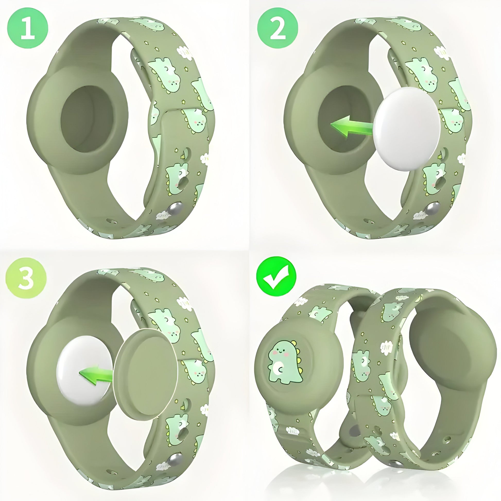 GPS | Kids Bracelet | Location Tracking | Adjustable Silicone Bracelet | KidLoca