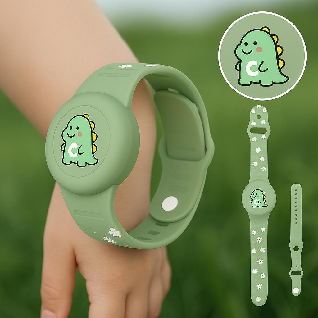 GPS | Kids Bracelet | Location Tracking | Adjustable Silicone Bracelet | KidLoca