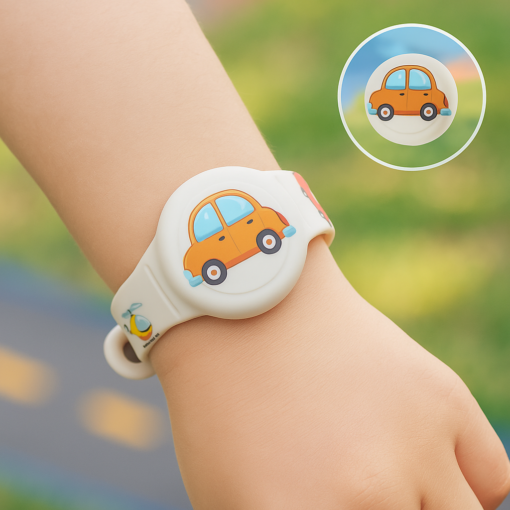 GPS | Kids Bracelet | Location Tracking | Adjustable Silicone Bracelet | KidLoca