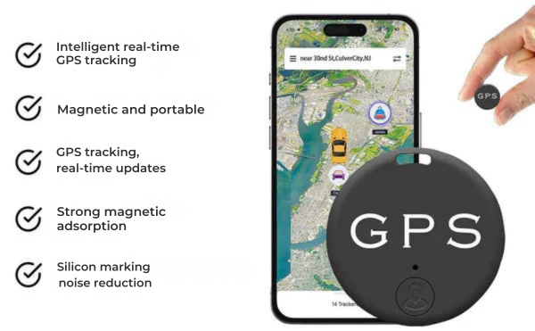 GPS Tracker | Magnetic Mount | Real-Time Tracking via App | SafeTrack