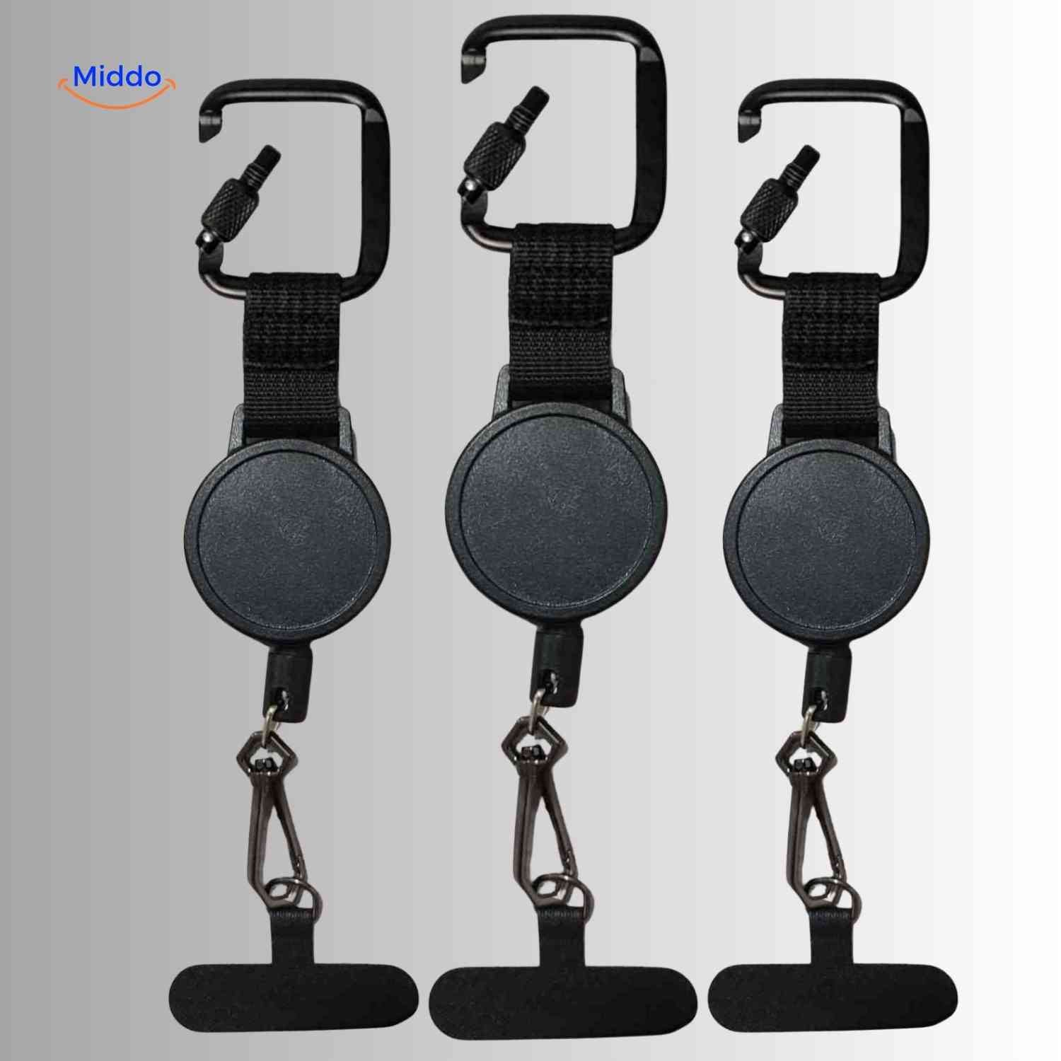 GripLock™ Holder | Theft-Proof, Retractable, and Super Portable!