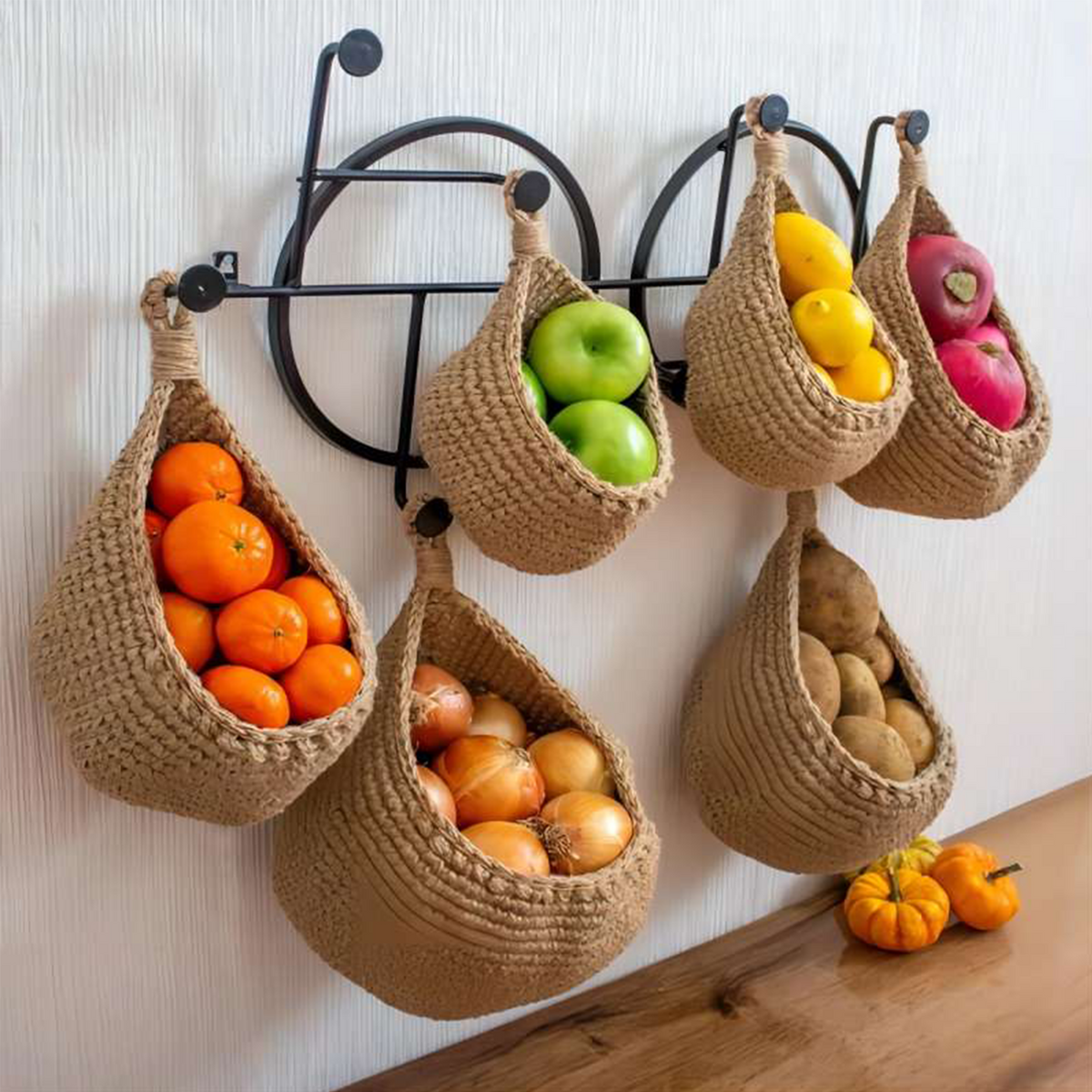 Hanging Fruit and Vegetable Baskets