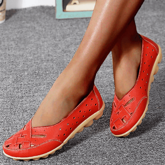 Happy™ SoftShoes: Flexible Soft Cushioned Flat Shoes for Women