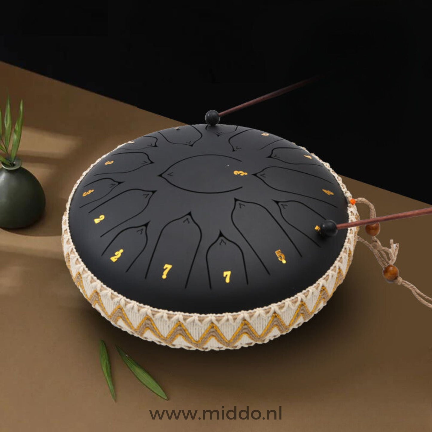 Harmonii KlankOase™ Steel Tongue Drum – Magical Sound Bowl Sound for Peace, Meditation & Creative Expression