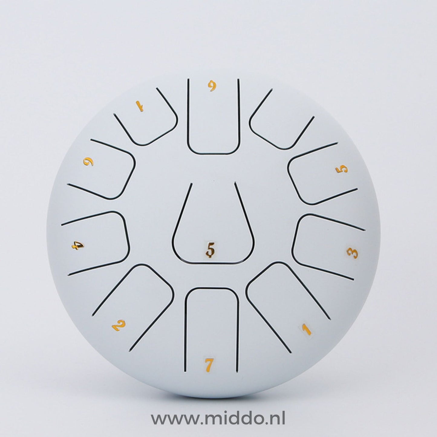 Harmonii KlankOase™ Steel Tongue Drum – Magical Sound Bowl Sound for Peace, Meditation & Creative Expression