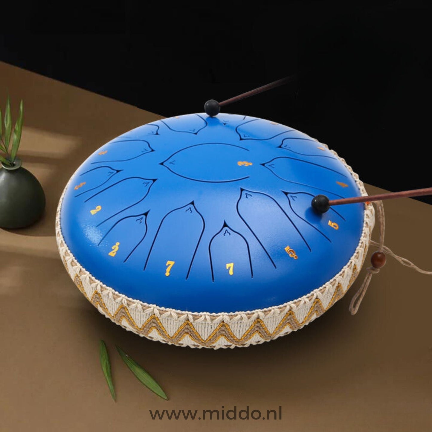 Harmonii KlankOase™ Steel Tongue Drum – Magical Sound Bowl Sound for Peace, Meditation & Creative Expression