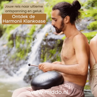 Harmonii KlankOase™ Steel Tongue Drum – Magical Sound Bowl Sound for Peace, Meditation & Creative Expression