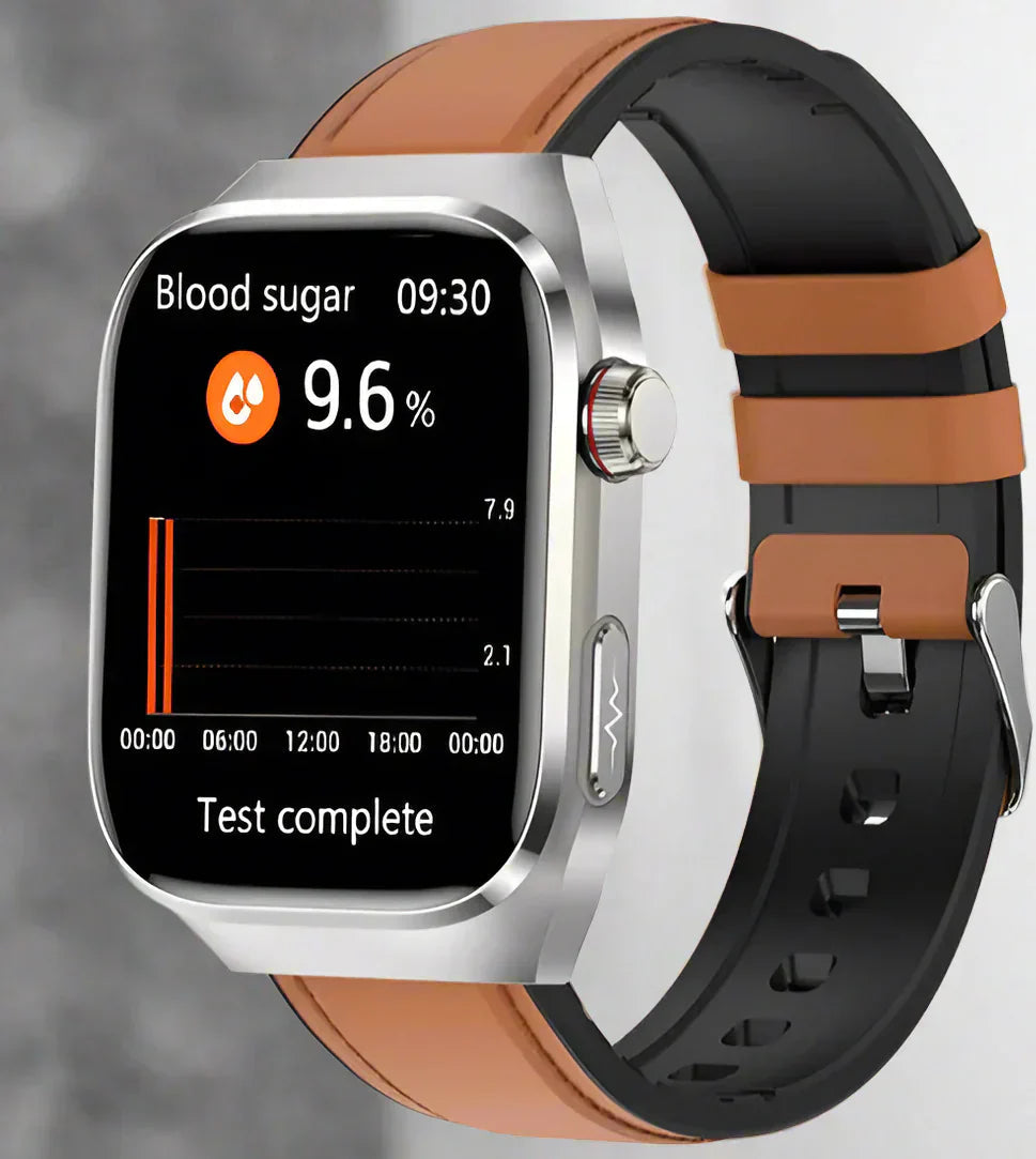 Health Smartwatch with EKG and 2.04 AMOLED Display – Monitor Heart Rate, Blood Sugar and More