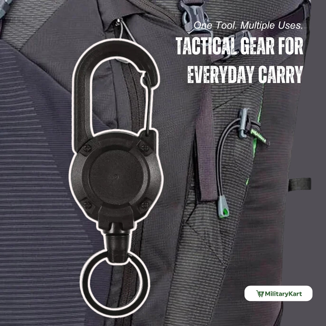 Heavy Duty Retractable Keychain for Keys & ID Badges