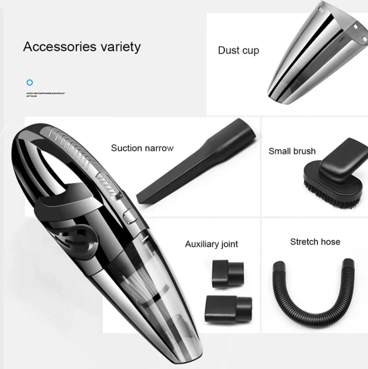 High-Power Cordless Cyclone Vacuum with Cyclone Suction