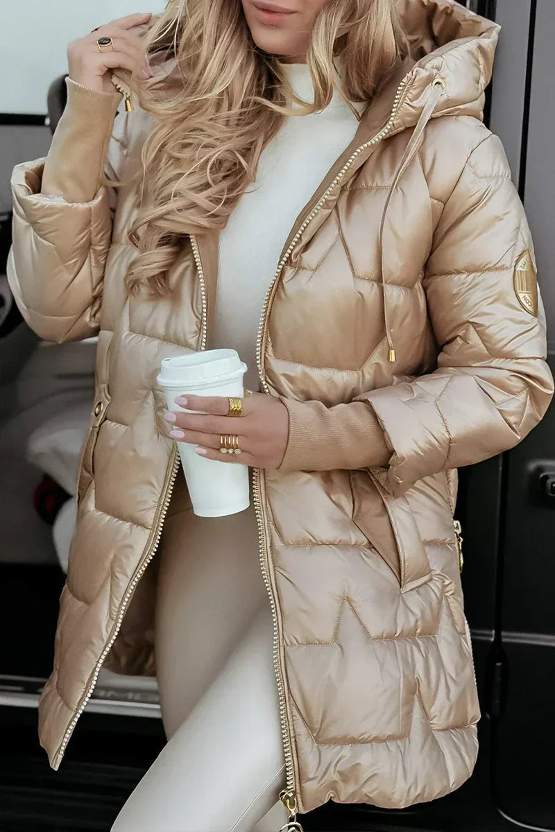 Hooded Winter Coat for Warmth and Everyday Comfort in Timeless Style