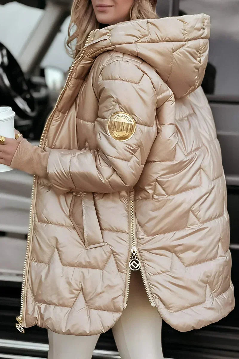 Hooded Winter Coat for Warmth and Everyday Comfort in Timeless Style