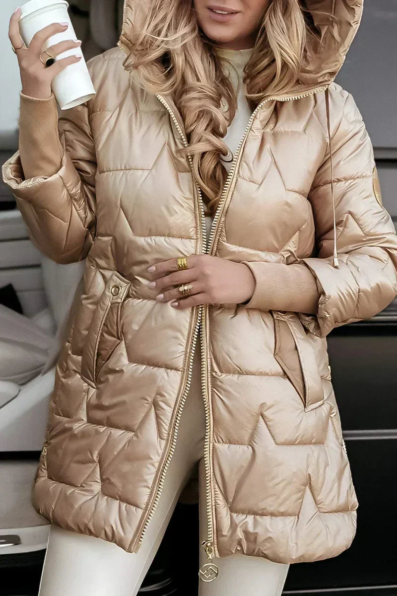 Hooded Winter Coat for Warmth and Everyday Comfort in Timeless Style