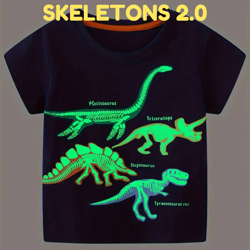 Icone™ DinoShirt: Kids Glow-in-the-Dark T-Shirt