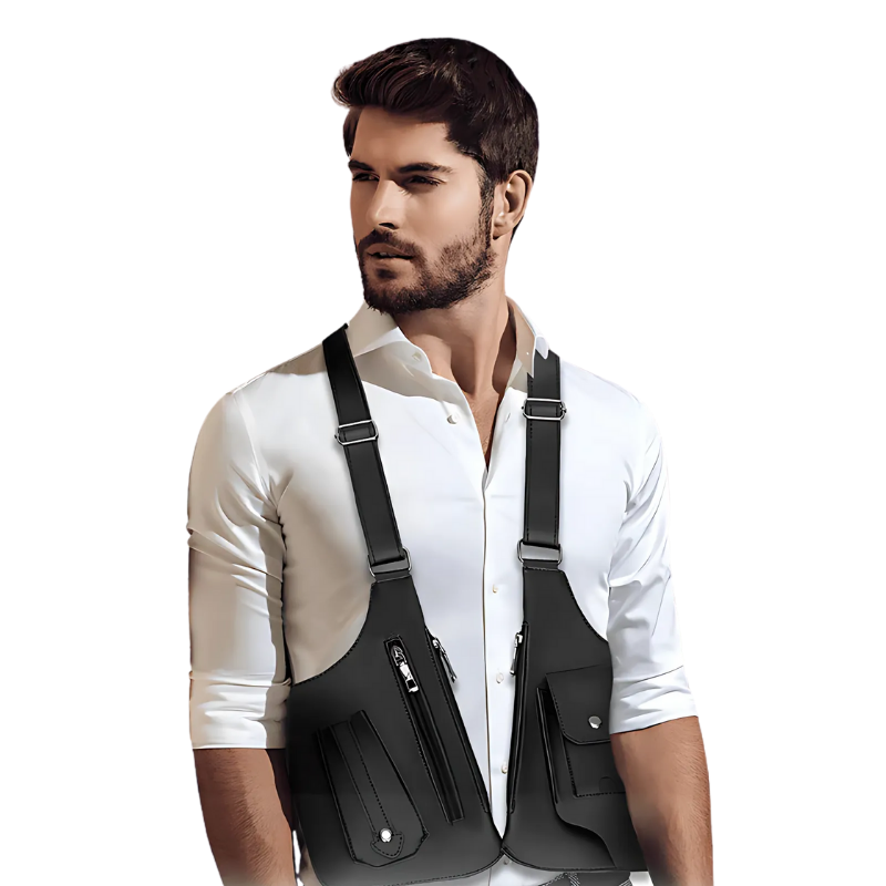 Icone™ SafetyBag: Secure Cross Shoulder Safety Bag for Men and Women